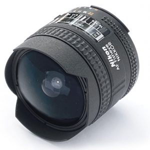 Nikon 16mm F2.8D AF Fisheye lens
